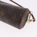 LOUIS VUITTON Monogram Papillon Pouch LV Auth BA14315-11