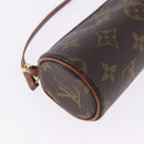 LOUIS VUITTON Monogram Papillon Pouch LV Auth BA14315-12