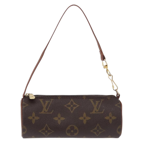 LOUIS VUITTON Monogram Papillon Pouch LV Auth BA14315