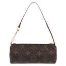 LOUIS VUITTON Monogram Papillon Pouch LV Auth BA14315-3