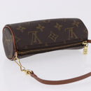 LOUIS VUITTON Monogram Papillon Pouch LV Auth BA14315-6