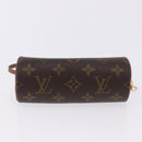 LOUIS VUITTON Monogram Papillon Pouch LV Auth BA14315-9