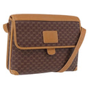 GUCCI Micro GG Supreme Shoulder Bag PVC Brown Gold 001 261 0688 Auth BA14319A-1