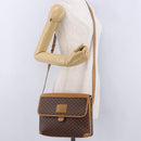 GUCCI Micro GG Supreme Shoulder Bag PVC Brown Gold 001 261 0688 Auth BA14319A-23