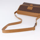 GUCCI Micro GG Supreme Shoulder Bag PVC Brown Gold 001 261 0688 Auth BA14319A-7