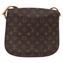 LOUIS VUITTON Monogram Saint Cloud GM Shoulder Bag M51242 LV Auth BA14321-3