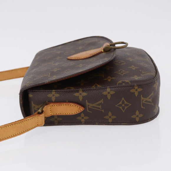 LOUIS VUITTON Monogram Saint Cloud GM Shoulder Bag M51242 LV Auth BA14321