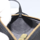 LOUIS VUITTON Epi Soufflot Pouch Black LV Auth BA14322-19