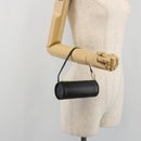 LOUIS VUITTON Epi Soufflot Pouch Black LV Auth BA14322-20