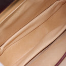 GUCCI Shoulder Bag Leather Bordeaux Gold Auth BA14323A-11