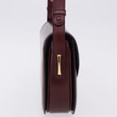 GUCCI Shoulder Bag Leather Bordeaux Gold Auth BA14323A-4