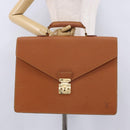 LOUIS VUITTON Epi Serviette Conseiller Briefcase Brown M54423 LV Auth BA14325-25