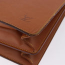 LOUIS VUITTON Epi Serviette Conseiller Briefcase Brown M54423 LV Auth BA14325-14