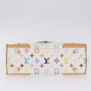 LOUIS VUITTON Monogram Multicolor Beverly MM Bag White M40203 LV Auth BA14326SV-10