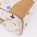 LOUIS VUITTON Monogram Multicolor Beverly MM Bag White M40203 LV Auth BA14326SV-14