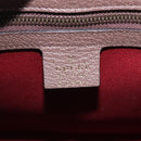GUCCI GG Supreme Donald duck Hand Bag PVC 2way Beige Gold 648134 Auth BA14327M-21
