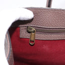 GUCCI GG Supreme Donald duck Hand Bag PVC 2way Beige Gold 648134 Auth BA14327M-26