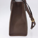 GUCCI GG Supreme Donald duck Hand Bag PVC 2way Beige Gold 648134 Auth BA14327M-5