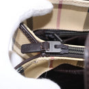 BURBERRY Nova Check Hand Bag PVC Beige Auth BA14329A-23