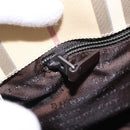 BURBERRY Nova Check Hand Bag PVC Beige Auth BA14329A-25