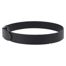 FENDI Belt Leather 35.4"" Black Auth BA14330-3