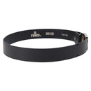 FENDI Belt Leather 35.4"" Black Auth BA14330-4