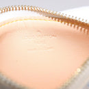 LOUIS VUITTON Monogram Multicolor Pochette Cles Purse White M92655 Auth BA14331V-17