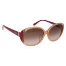 Salvatore Ferragamo Sunglasses plastic Pink Auth BA14332-1