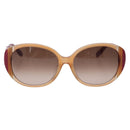 Salvatore Ferragamo Sunglasses plastic Pink Auth BA14332-13