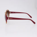 Salvatore Ferragamo Sunglasses plastic Pink Auth BA14332-7