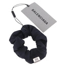 BALENCIAGA Shush Hair Tie Polymiad Black Auth BA14334A-1