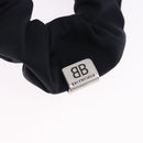 BALENCIAGA Shush Hair Tie Polymiad Black Auth BA14334A-4