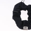 BALENCIAGA Shush Hair Tie Polymiad Black Auth BA14334A-9