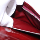 CARTIER Happy Birthday Long Wallet Patent leather Bordeaux Auth BA14336-17