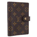 LOUIS VUITTON Monogram Agenda PM Day Planner Cover R20005 LV Auth BA14337-1