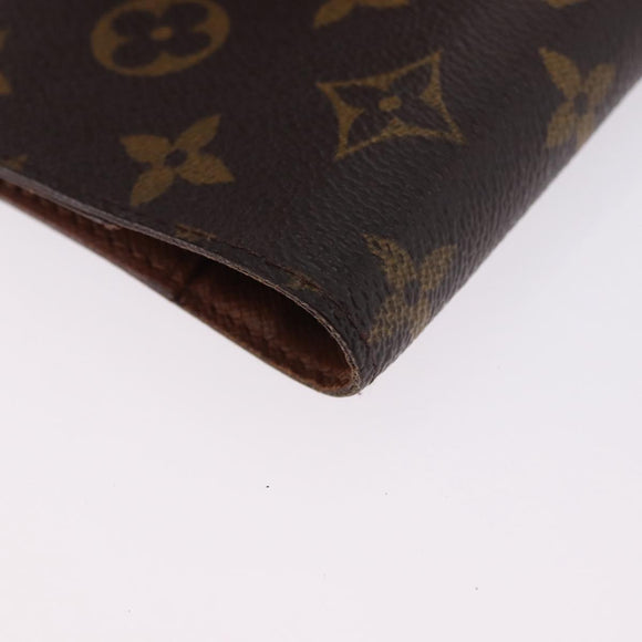 LOUIS VUITTON Monogram Agenda PM Day Planner Cover R20005 LV Auth BA14337