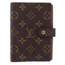 LOUIS VUITTON Monogram Agenda PM Day Planner Cover R20005 LV Auth BA14337-2