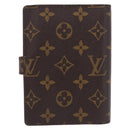 LOUIS VUITTON Monogram Agenda PM Day Planner Cover R20005 LV Auth BA14337-3