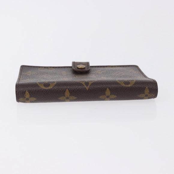 LOUIS VUITTON Monogram Agenda PM Day Planner Cover R20005 LV Auth BA14337