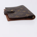 LOUIS VUITTON Monogram Agenda PM Day Planner Cover R20005 LV Auth BA14337-6