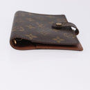 LOUIS VUITTON Monogram Agenda PM Day Planner Cover R20005 LV Auth BA14337-7