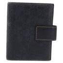 GUCCI Micro GG Guccissima Day Planner Cover Leather Navy 115240 Auth BA14338-2