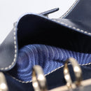 GUCCI Micro GG Guccissima Day Planner Cover Leather Navy 115240 Auth BA14338-20