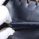 GUCCI Micro GG Guccissima Day Planner Cover Leather Navy 115240 Auth BA14338-21