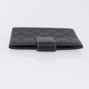 GUCCI Micro GG Guccissima Day Planner Cover Leather Navy 115240 Auth BA14338-4