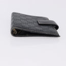 GUCCI Micro GG Guccissima Day Planner Cover Leather Navy 115240 Auth BA14338-7