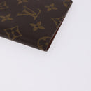 LOUIS VUITTON Monogram Agenda Poche Note Cover R20503 LV Auth BA14339-10
