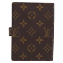 LOUIS VUITTON Monogram Agenda PM Day Planner Cover R20005 LV Auth BA14340-2