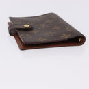 LOUIS VUITTON Monogram Agenda PM Day Planner Cover R20005 LV Auth BA14340-5