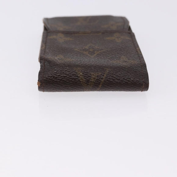 LOUIS VUITTON Monogram Etui Cigarette Case M63024 LV Auth BA14341